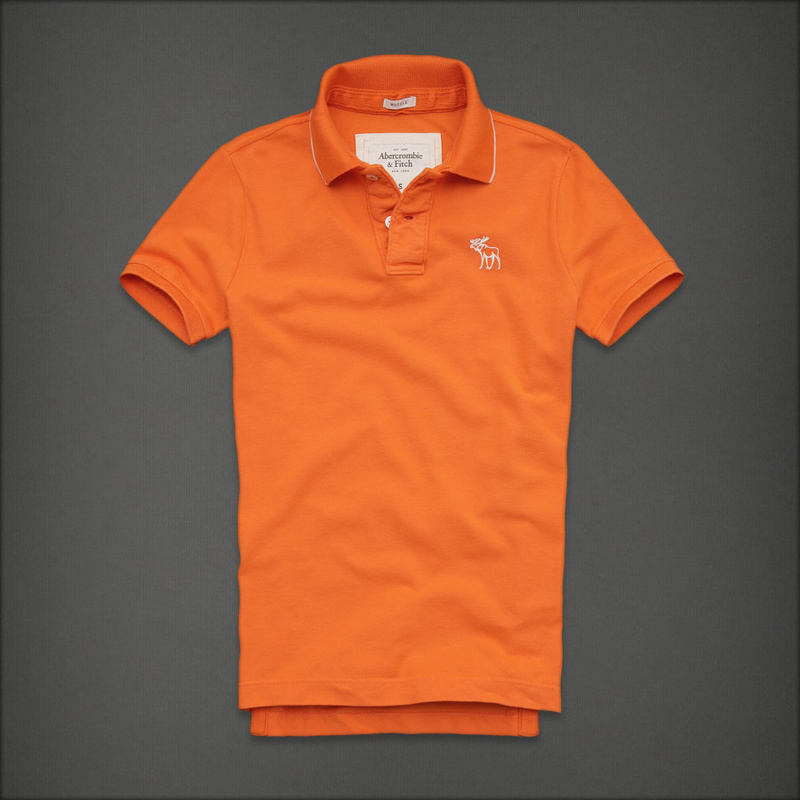 Abercrombie Fitch Hombres Polo Corto Remera AF7055